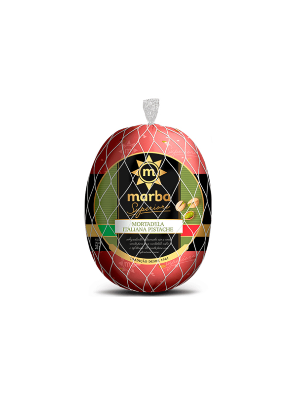 Mortadela Italiana com Pistache 5 kg Marba