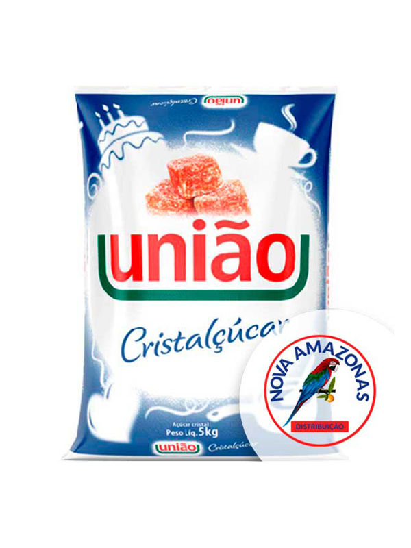 Açúcar Cristal União Pacote com 6 unidades de 5kg