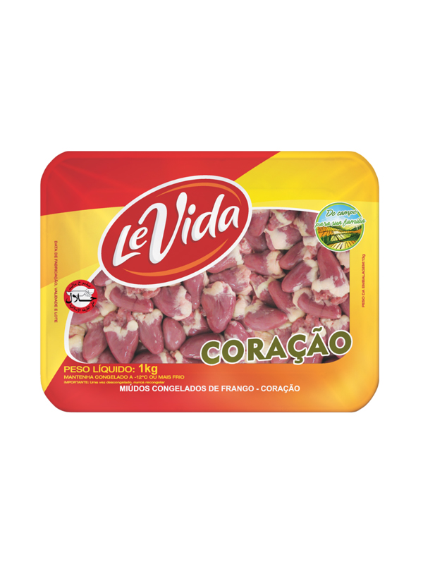 Coração de Frango Mira Caixa de 20 kg