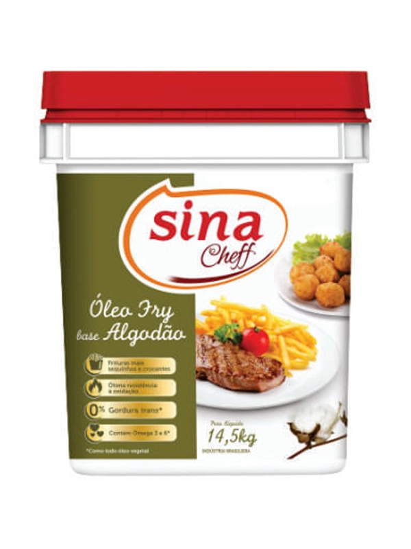 OLEO DE ALGODAO SINA BD 14,5 KG