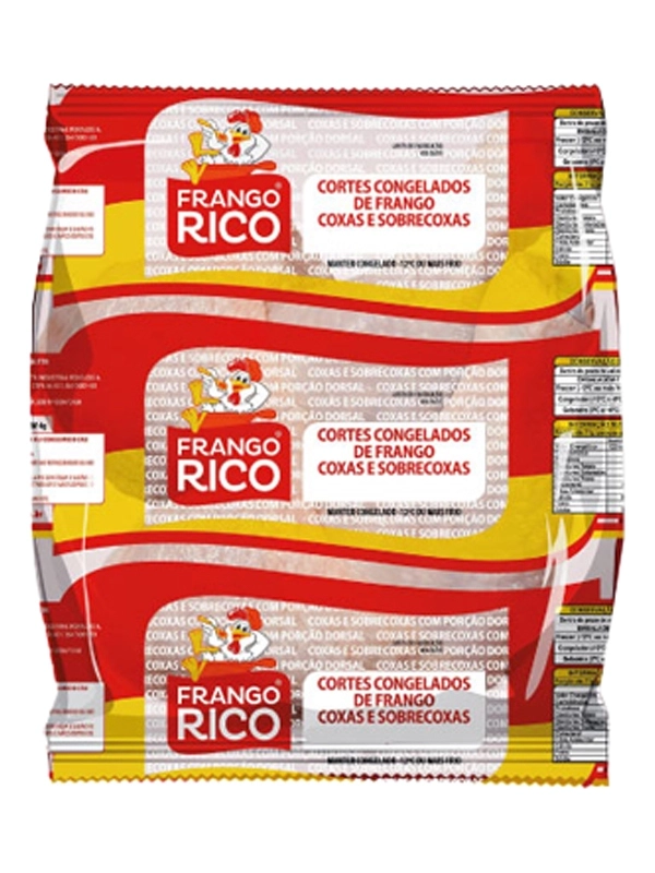 Coxa e Sobrecoxa Congelada Rico Caixa 20kg