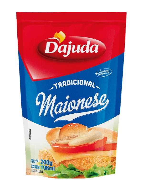 Maionese Pouch 24x200g Dajuda