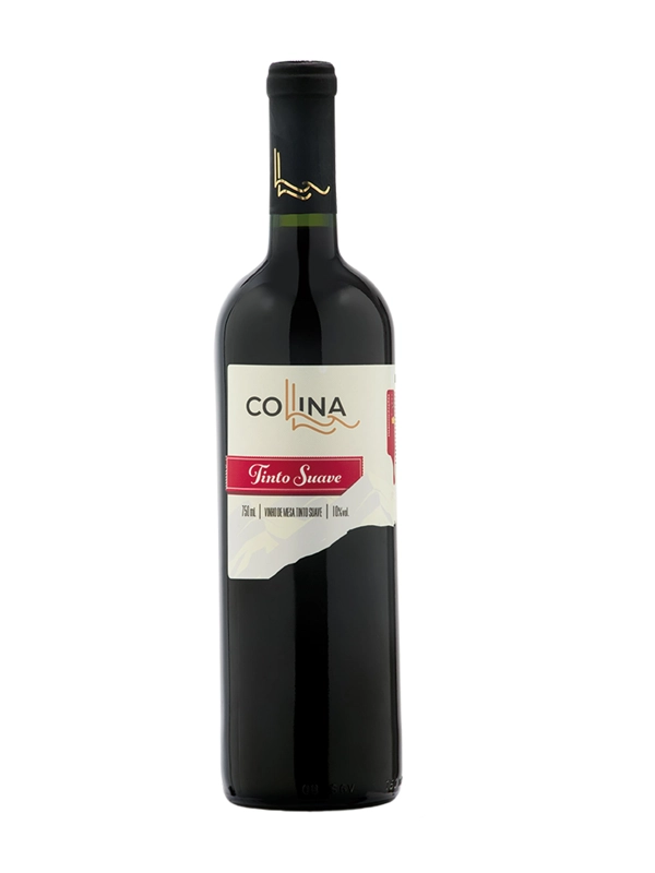 Vinho Tinto Suave Collina Caixa com 12 garrafas de 750ml