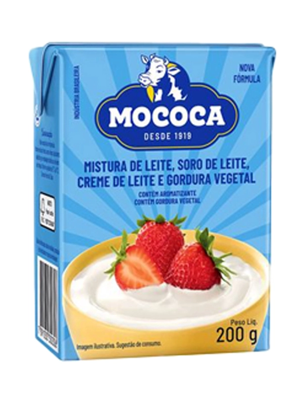 Creme de Leite Mococa Caixa com 27 unidades de 200g