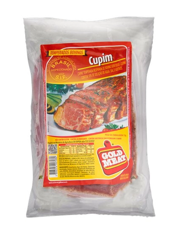 Cupim Congelado Gold Beef Caixa Aproximadamente 21 kg