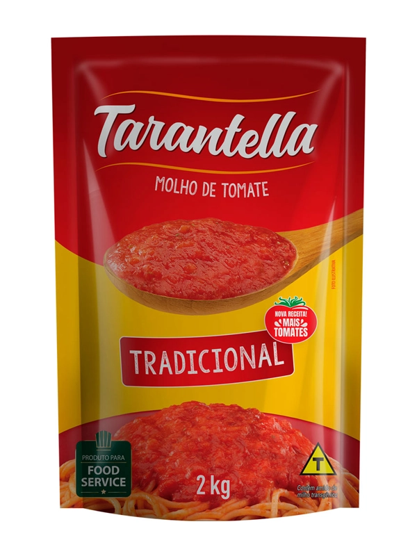 MOLHO TOMATE SACHE TARANTELLA CX6X2KG