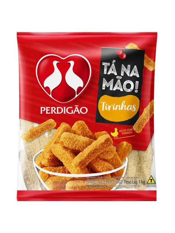 TIRINHA FRANGO EMPANADA PERDIGAO CX3 X 1K