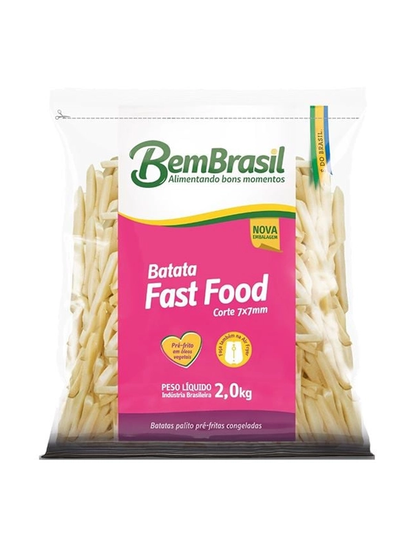 BATATA B BRASIL FAST FOOD C/COB CX7X2KG