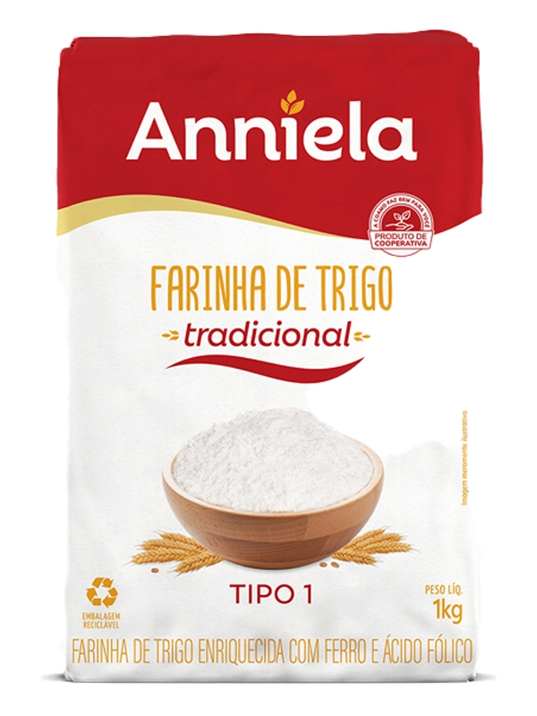 Farinha de Trigo 10kg Anniela