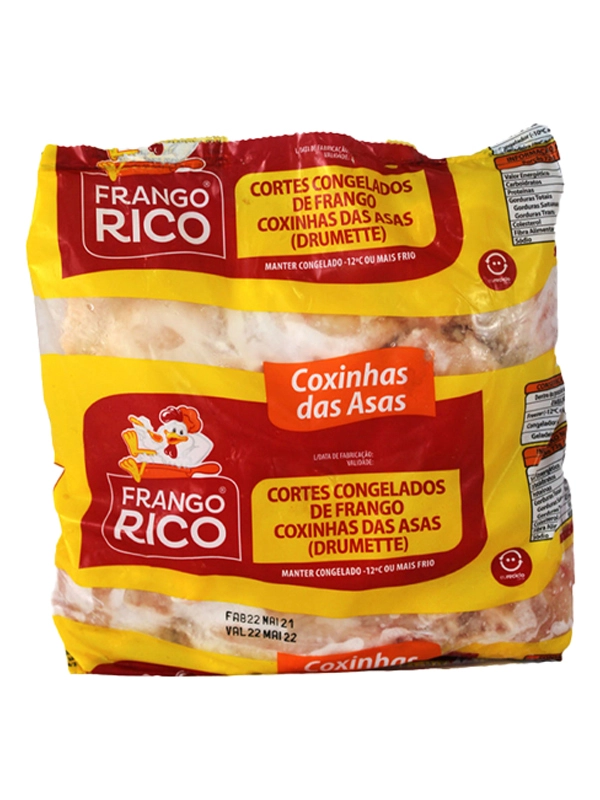 Coxinha da Asa Rico Caixa 20 kg