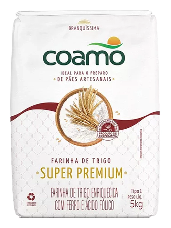 Farinha de Trigo Coamo Super Premium FD 5x5