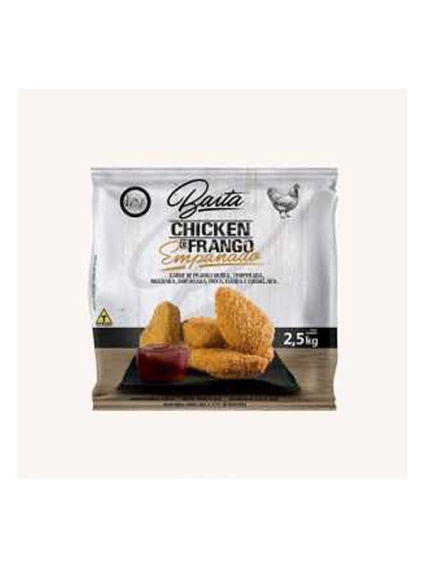 Caixa de 4 unidades de Empanado de Frango Baita Frango 2,5kg