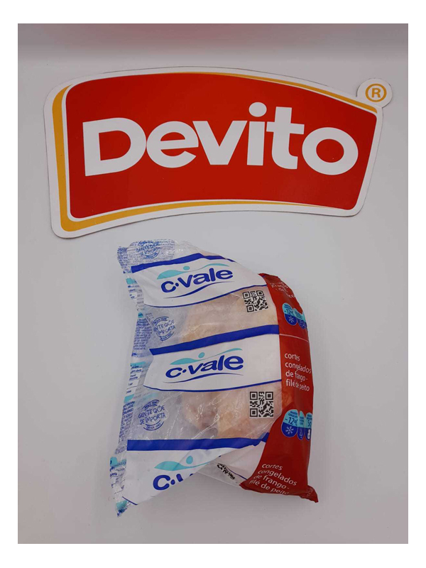 Filé de Peito de Frango com Couve Caixa 18 kg