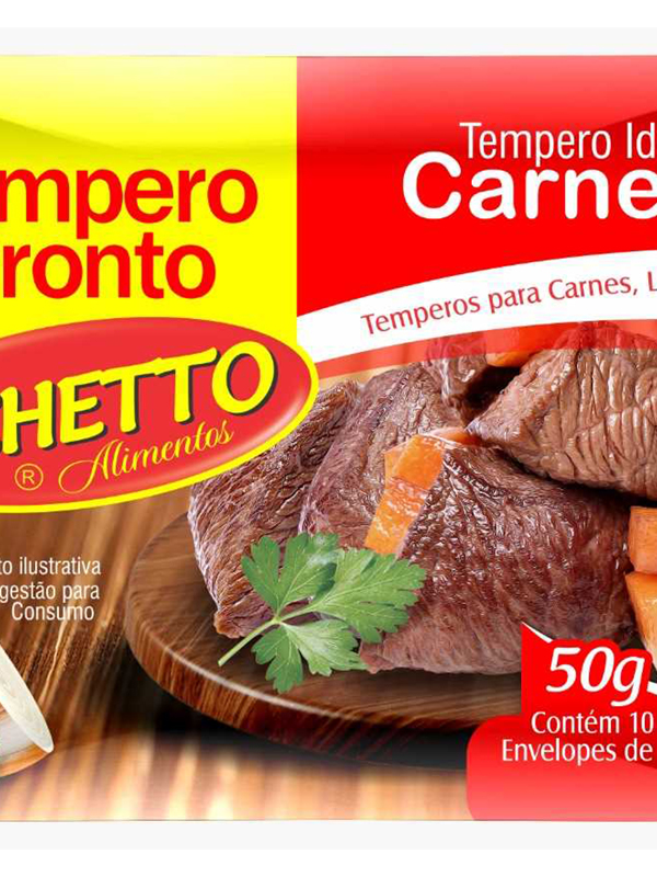 Tempero Tcheto Sabor Carne 50g